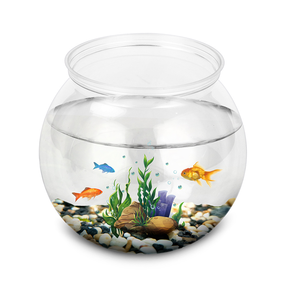 All Fish In Aquarium - Pecera de plástico de tamaños L