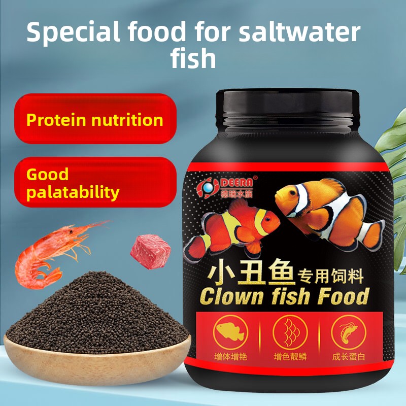 All Fish In Aquarium - DEERA Pez payaso y comida Tang