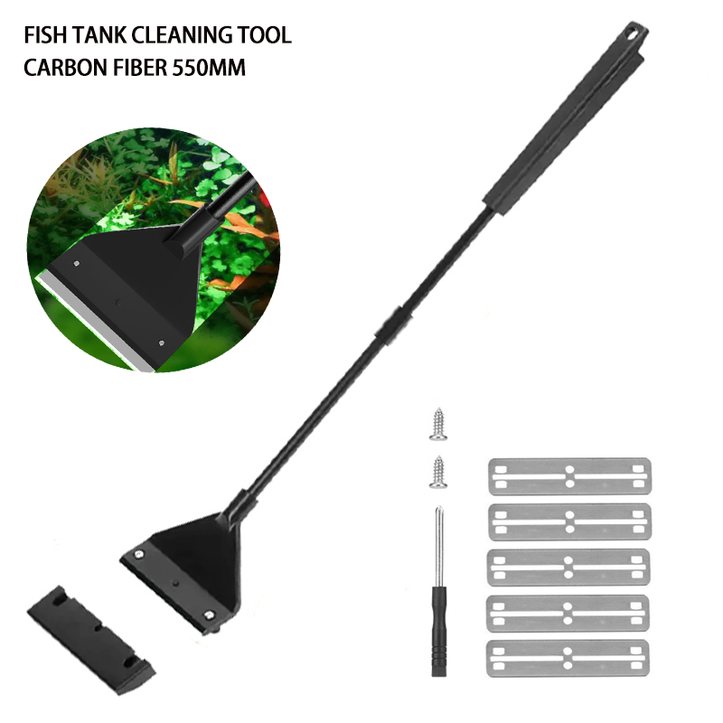 Algae Scraper Blade - Herramienta de Limpieza para Acuarios, Raspador