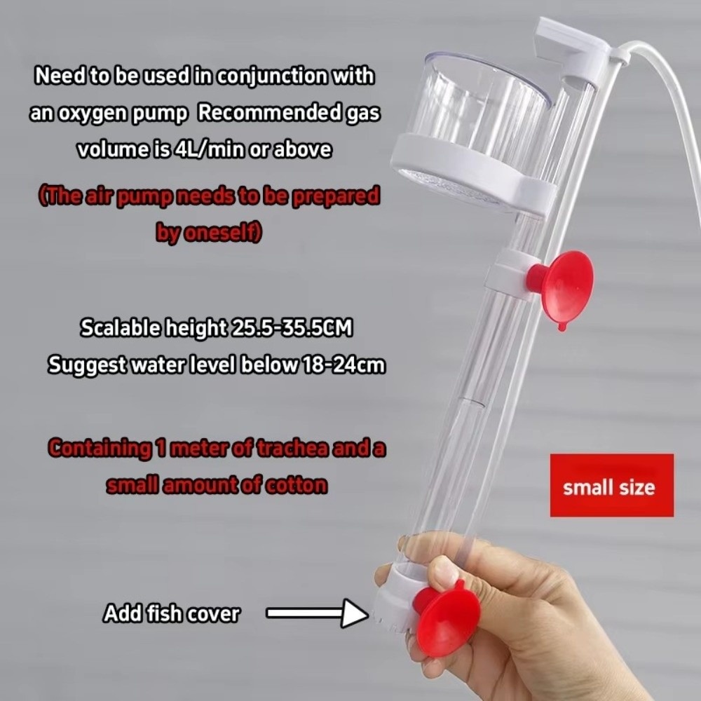 Aquarium Fish Waste Collector - Sifón Recolector de Desechos de Peces