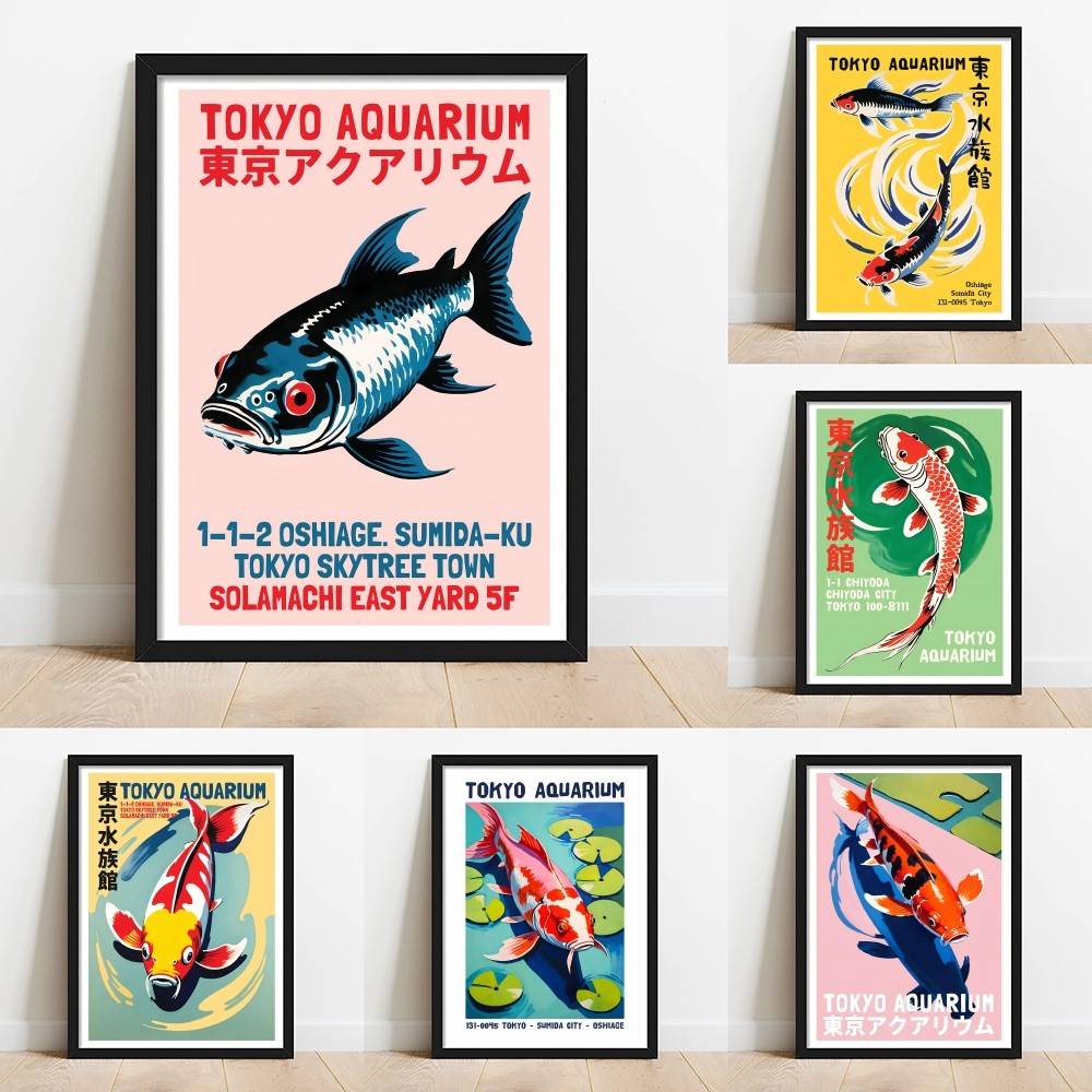 Aquarium Fish Wallpaper - Póster de papel con diseño de