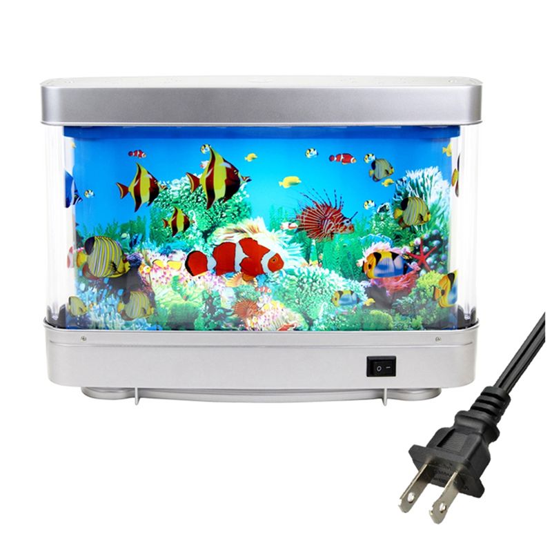 Aquarium Fish Dolphin - 【Envío Rápido】 Lámpara LED para Pecera