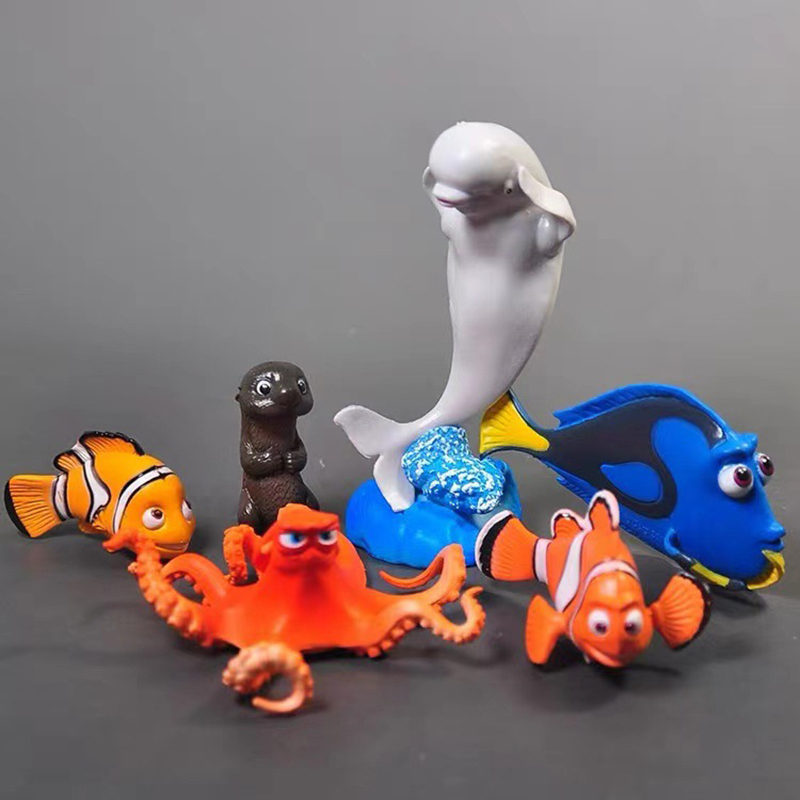 Bonita estatua de muñecos de 6 - Aquarium Fish Dolphin reseña y precio