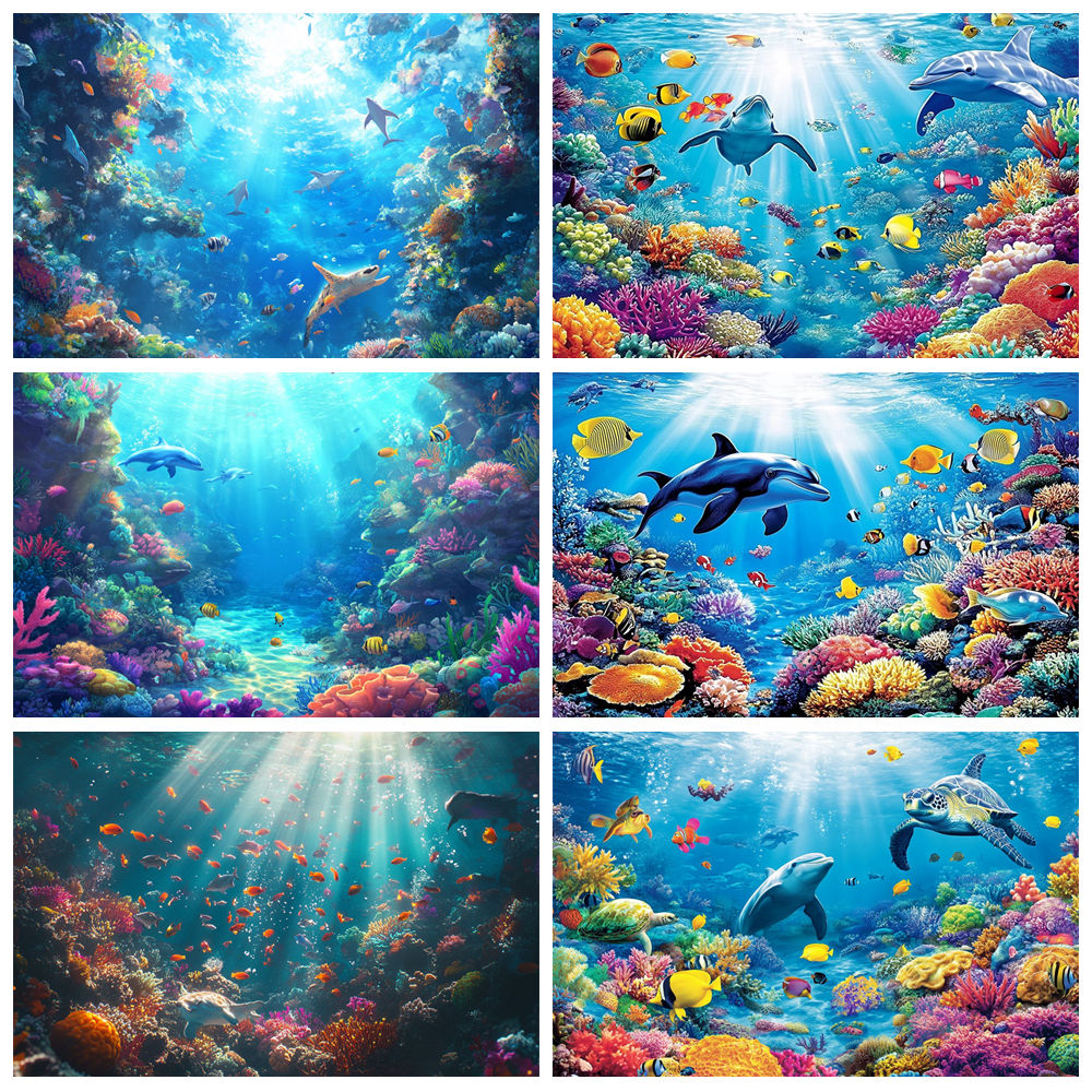 Fondo del mundo submarino para - Aquarium Fish Dolphin reseña y precio