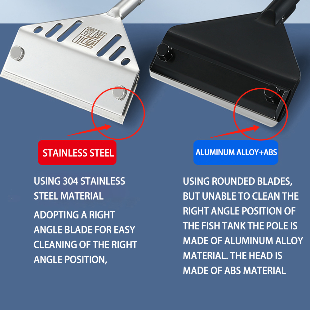Raspador de Acero Inoxidable p - Algae Scraper Blade reseña y precio