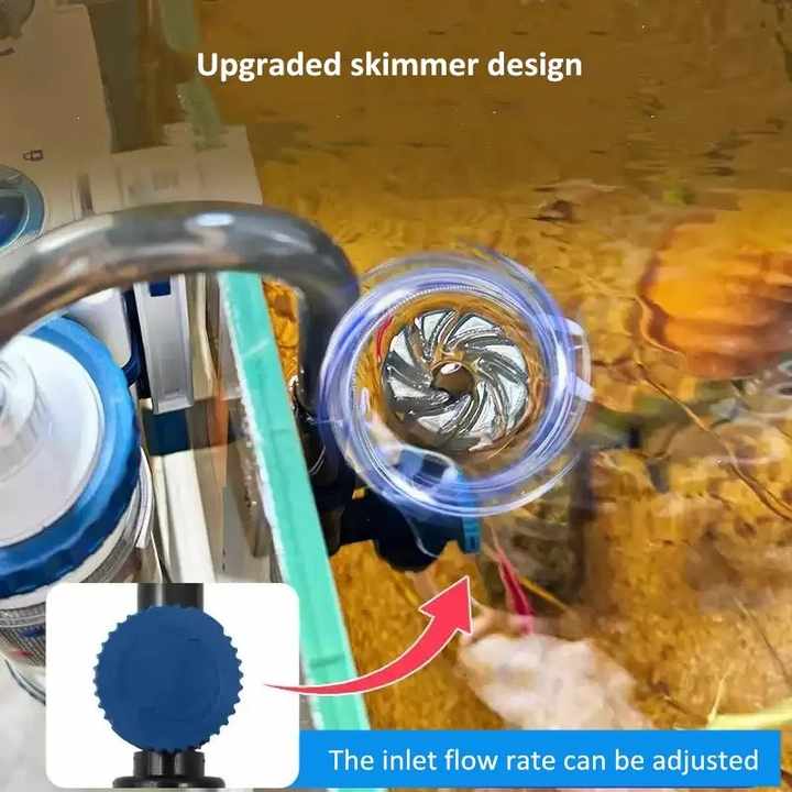 Filtro de tanque de peces colg - Aquarium Fish Waste Collector reseña y precio