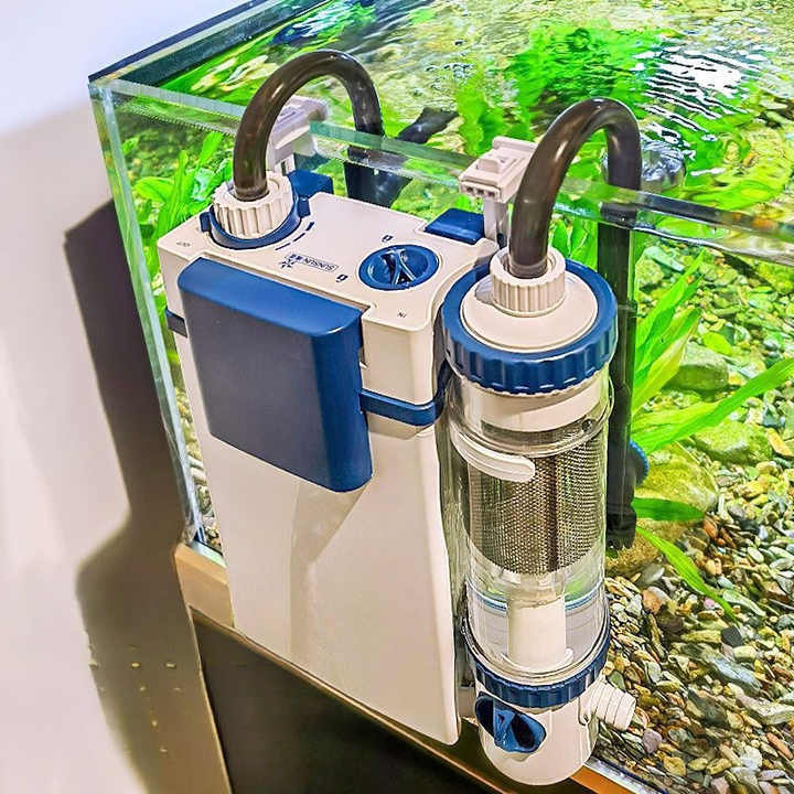 Filtro de tanque de peces colg - Aquarium Fish Waste Collector reseña y precio