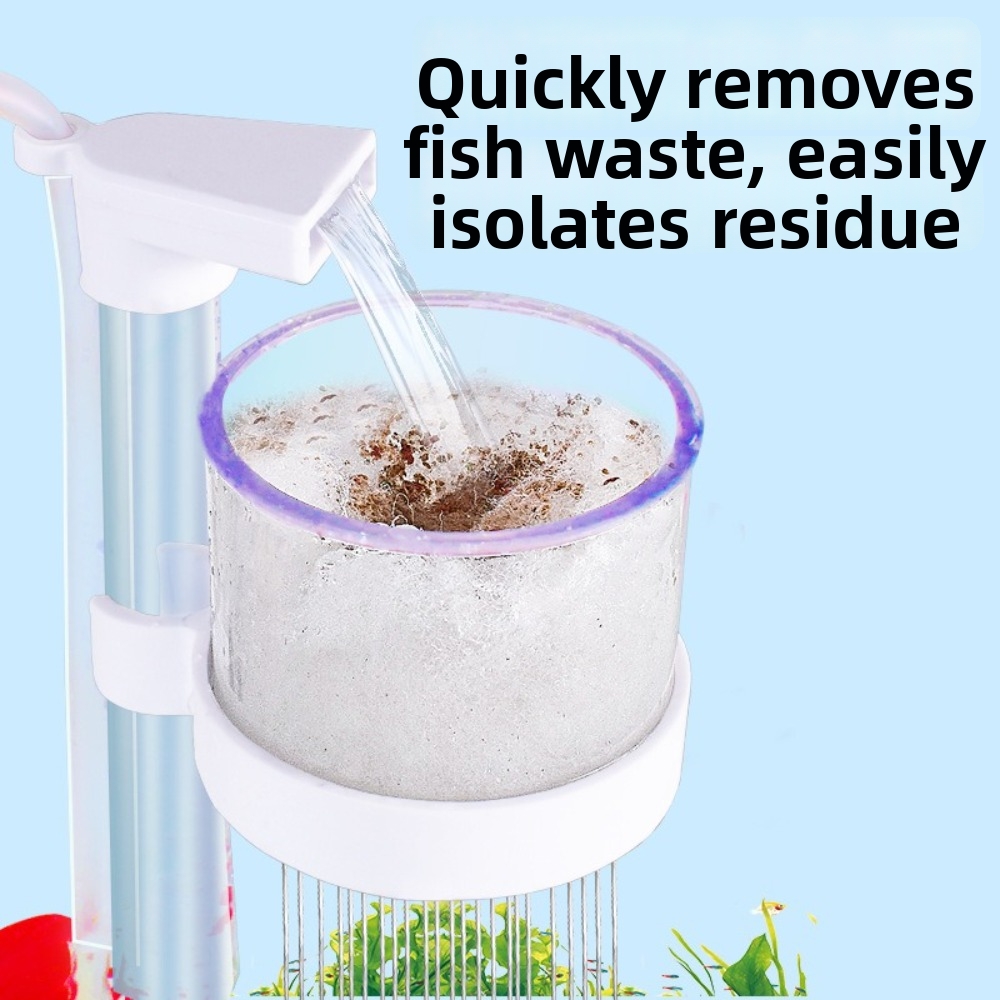 Sifón Recolector de Desechos d - Aquarium Fish Waste Collector reseña y precio