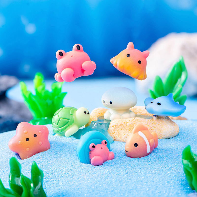 Qctopus-estatuilla de medusas  - Aquarium Fish Dolphin reseña y precio