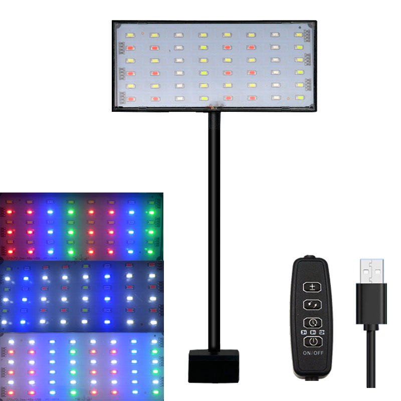 Lámpara LED de espectro comple - Aquarium Fish Store reseña y precio