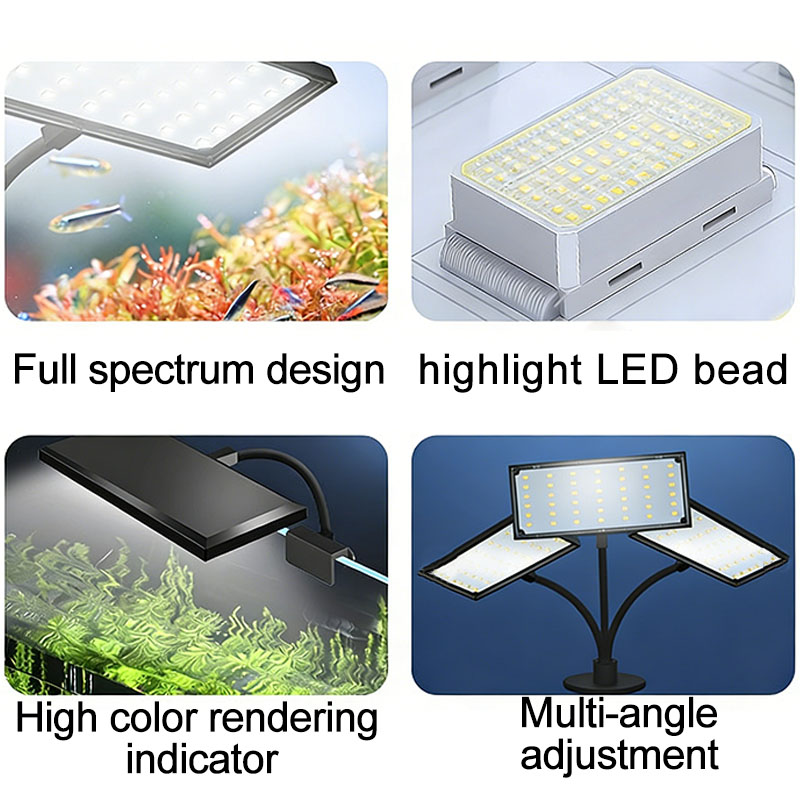 Lámpara LED de espectro comple - Aquarium Fish Store reseña y precio