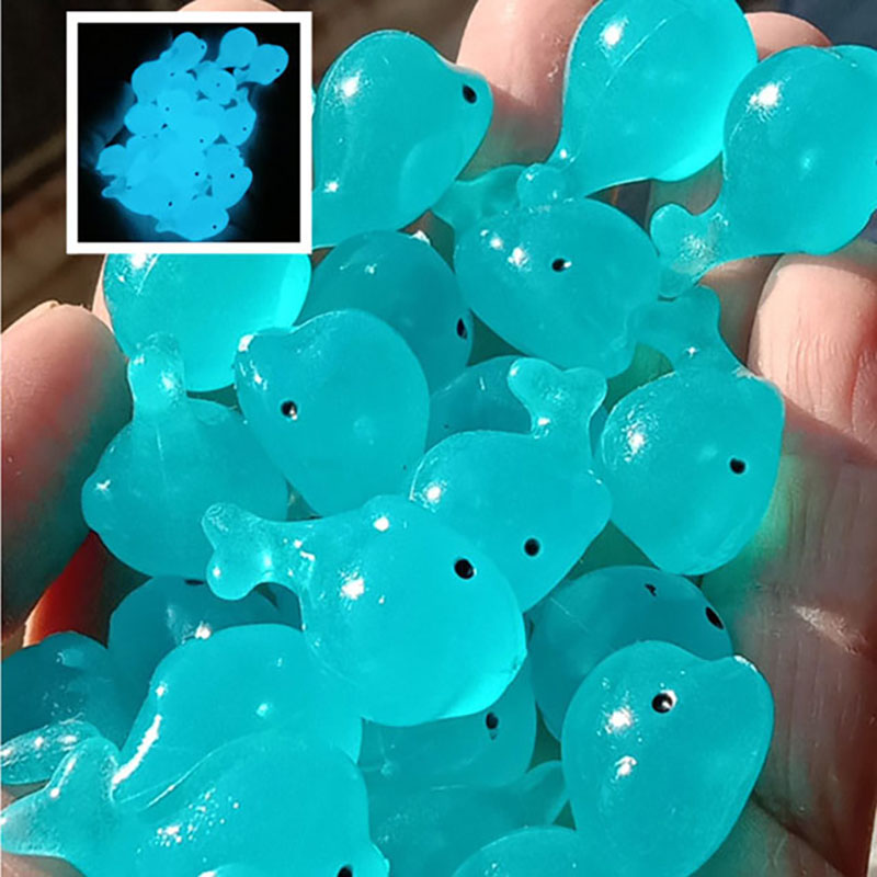 Piedras de ballena luminosas p - Aquarium Fish Dolphin reseña y precio