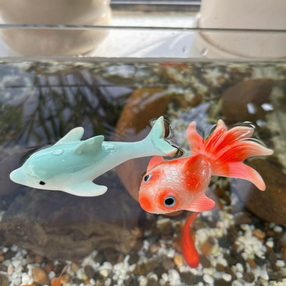 Accesorios Flotantes para Acua - Aquarium Fish Dolphin reseña y precio