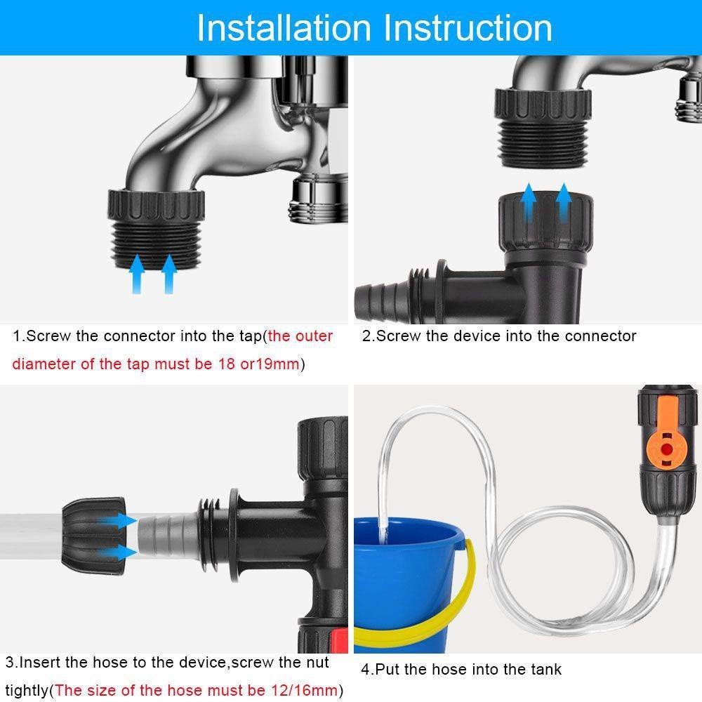 Accesorio cambiador de agua pa - All Fish In Aquarium reseña y precio