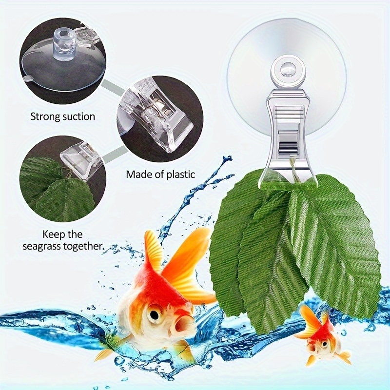 8 piezas de pinzas para algas  - Aquarium Fish Store reseña y precio