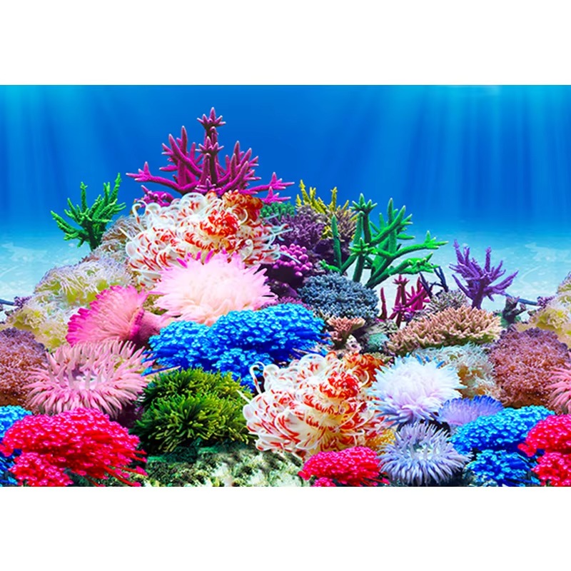 Corales artificiales para acua - Aquarium Fish Wallpaper reseña y precio
