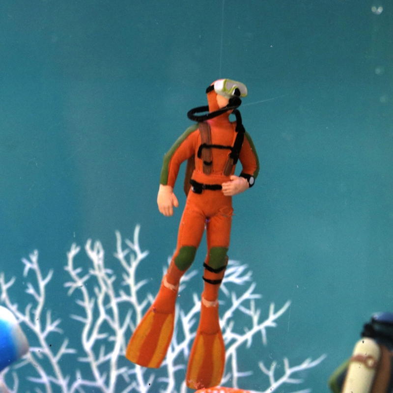 Decoración de buzo de acuario, - All Fish In Aquarium reseña y precio