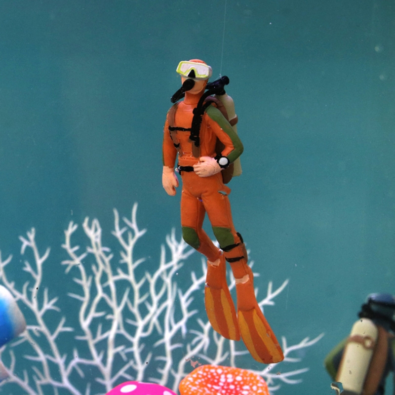 Decoración de buzo de acuario, - All Fish In Aquarium reseña y precio