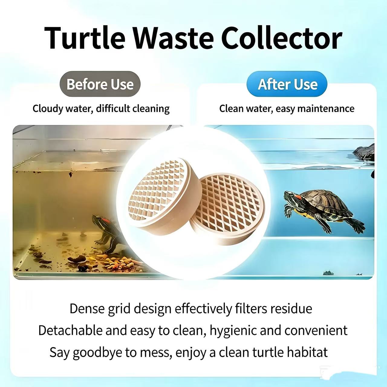 Recolector de excrementos de t - Aquarium Fish Waste Collector reseña y precio