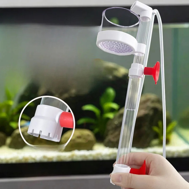 Colector de Desechos de Peces, - Aquarium Fish Waste Collector reseña y precio