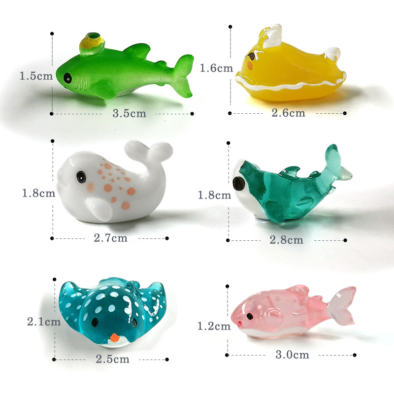 Figuras de tiburón, ballena, t - Aquarium Fish Dolphin reseña y precio