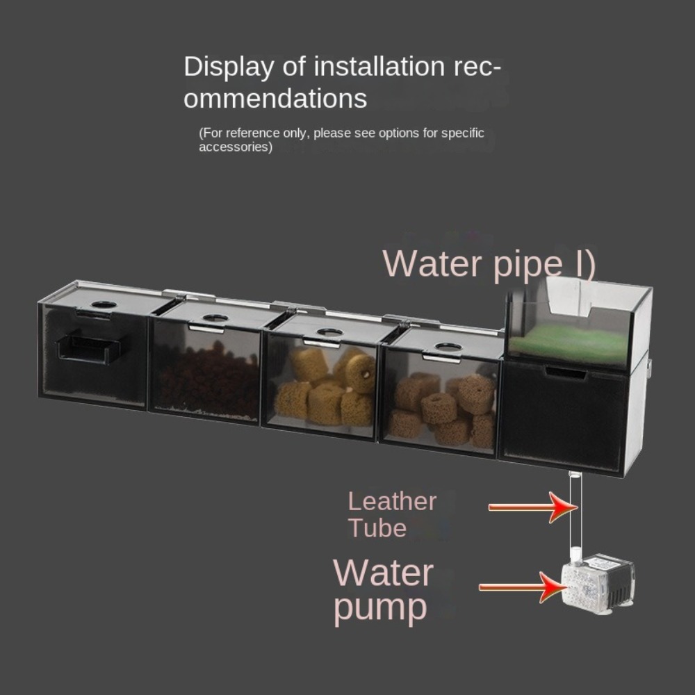 Filtro de acuario externo tres - Box Fish In Aquarium reseña y precio