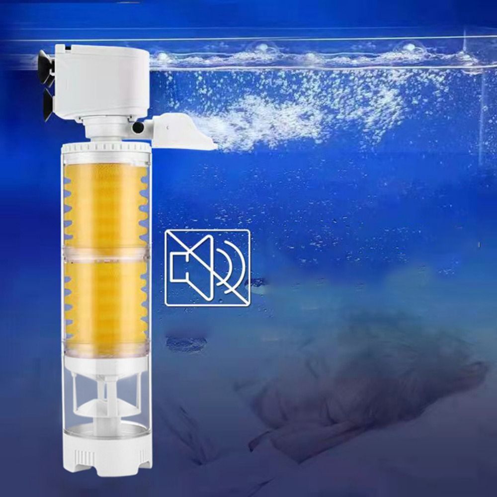 Filtro silencioso para pecera, - Aquarium Fish Waste Collector reseña y precio