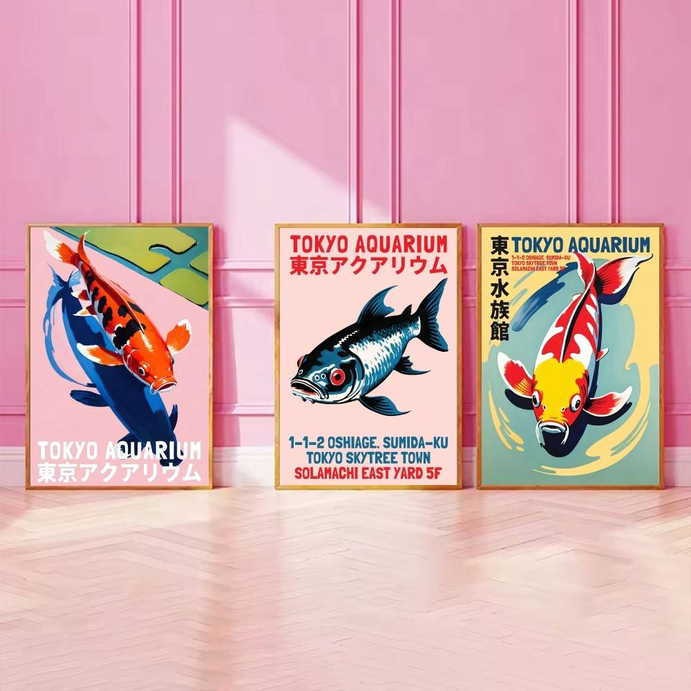 Póster de papel con diseño de  - Aquarium Fish Wallpaper reseña y precio