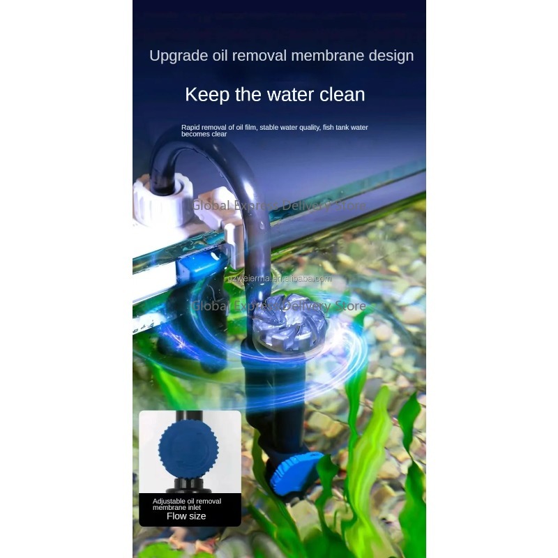 Filtro de acuario externo 3 en - Aquarium Fish Waste Collector reseña y precio